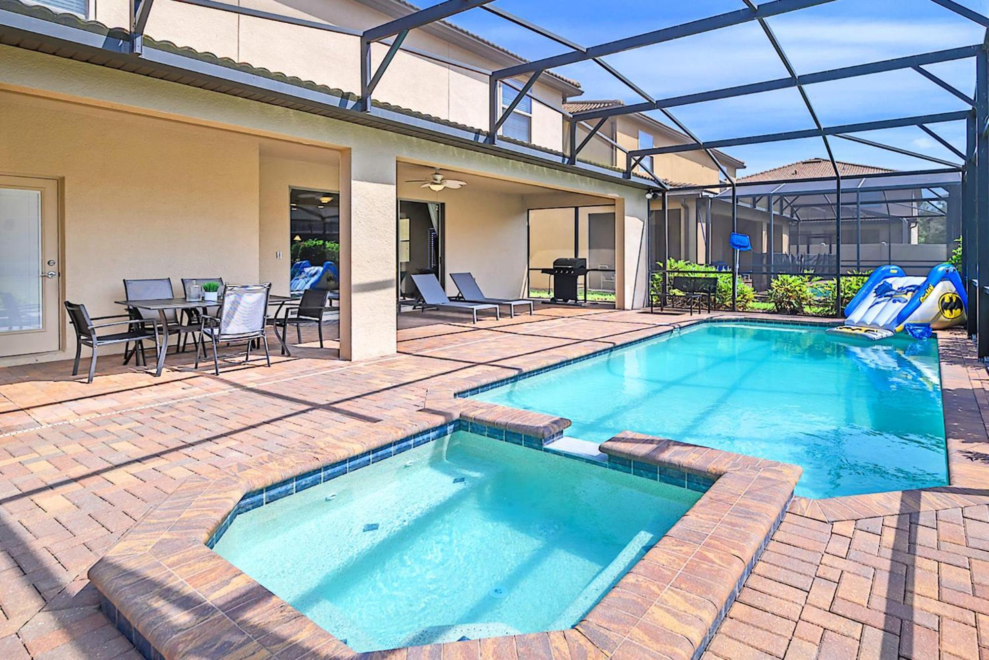 8Br Resort Home W Pool Hot Tub And Theatre Loft 基西米 外观 照片