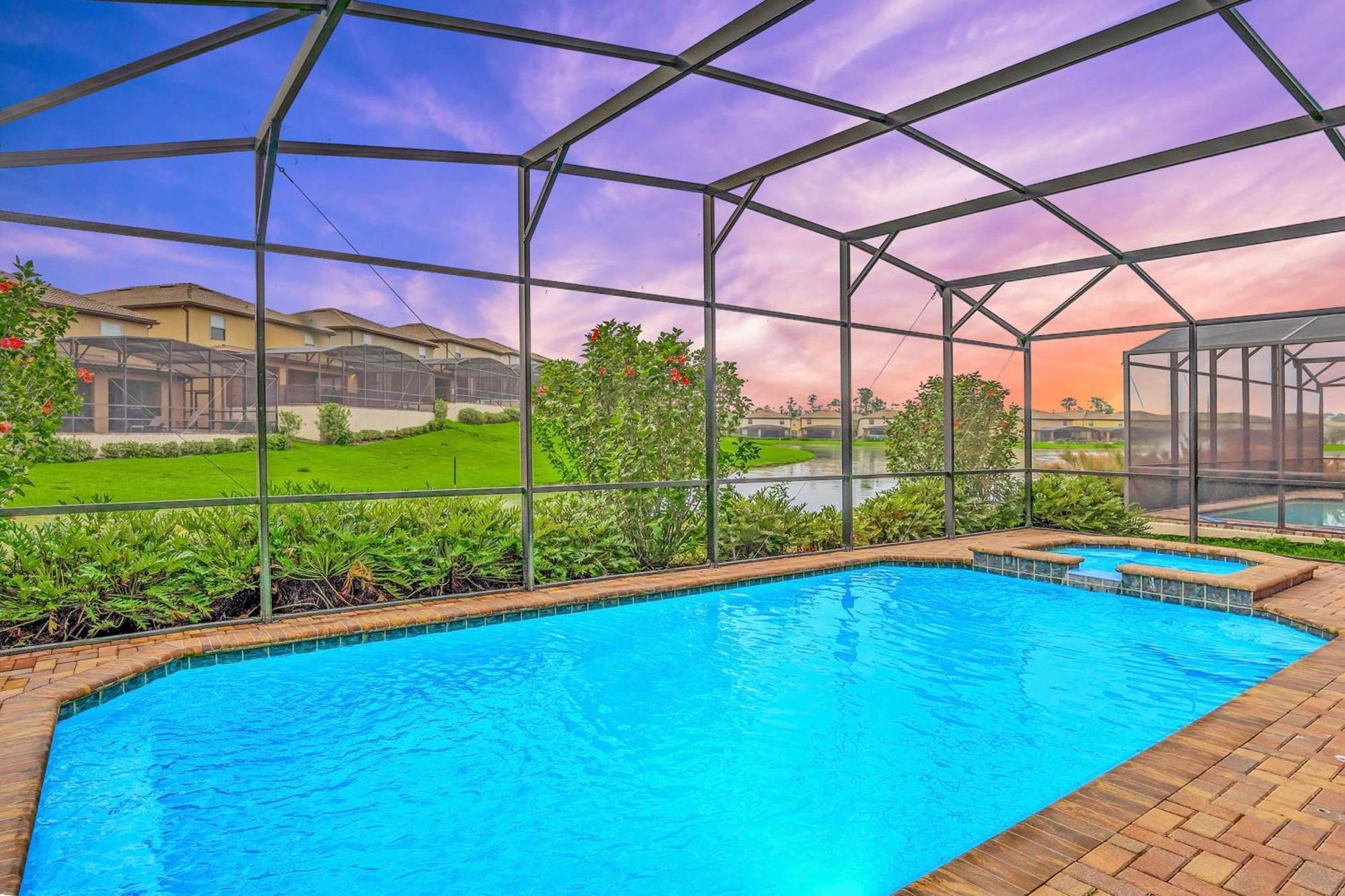 8Br Resort Home W Pool Hot Tub And Theatre Loft 基西米 外观 照片